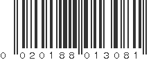 UPC 020188013081