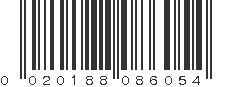 UPC 020188086054