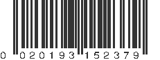 UPC 020193152379