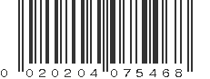 UPC 020204075468