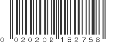 UPC 020209182758