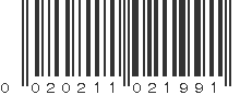 UPC 020211021991