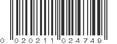 UPC 020211024749