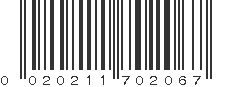 UPC 020211702067