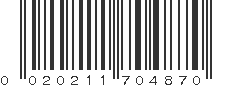 UPC 020211704870