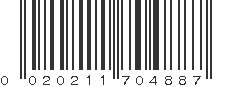 UPC 020211704887