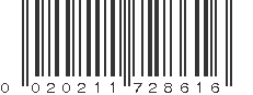 UPC 020211728616