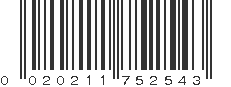 UPC 020211752543