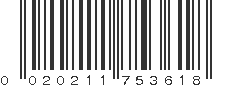 UPC 020211753618