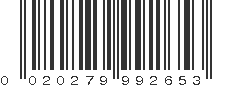 UPC 020279992653