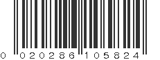 UPC 020286105824