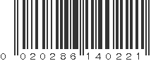 UPC 020286140221