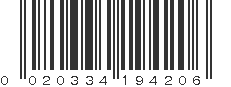 UPC 020334194206