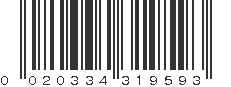 UPC 020334319593