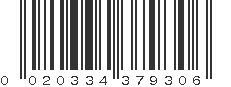 UPC 020334379306