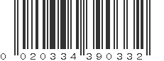 UPC 020334390332