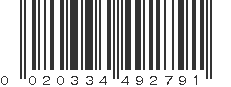 UPC 020334492791