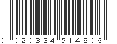 UPC 020334514806