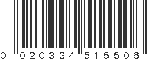 UPC 020334515506