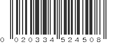 UPC 020334524508