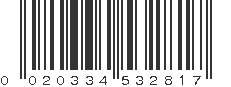 UPC 020334532817