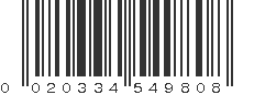 UPC 020334549808