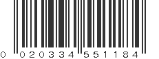 UPC 020334551184