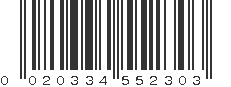 UPC 020334552303