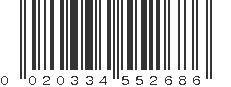 UPC 020334552686