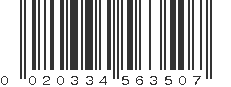 UPC 020334563507