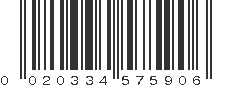 UPC 020334575906