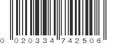 UPC 020334742506