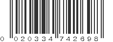 UPC 020334742698