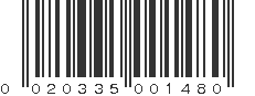 UPC 020335001480