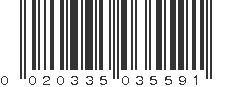 UPC 020335035591