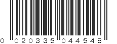 UPC 020335044548