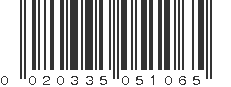 UPC 020335051065