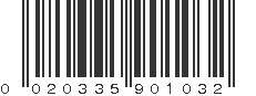 UPC 020335901032