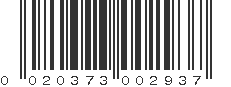 UPC 020373002937