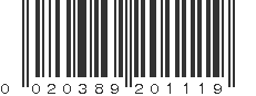 UPC 020389201119