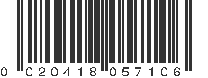 UPC 020418057106