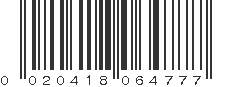 UPC 020418064777