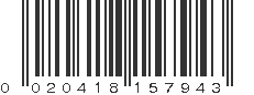 UPC 020418157943