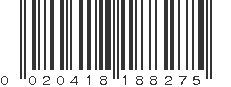 UPC 020418188275