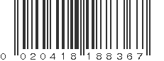 UPC 020418188367