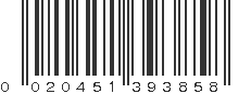 UPC 020451393858