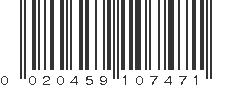 UPC 020459107471