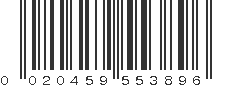 UPC 020459553896