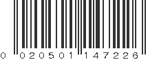 UPC 020501147226