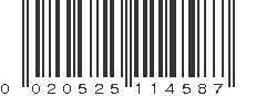 UPC 020525114587